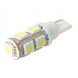 LED žárovka 12V 9SMD 5050 patice T10