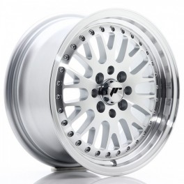 JR Wheels JR10 15x7 ET30 4x100/108 Machined Silver