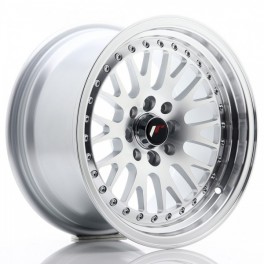 JR Wheels JR10 15x8 ET20 4x100/108 Machined Silver