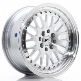 JR Wheels JR10 16x7 ET30 4x100/108 Machined Silver
