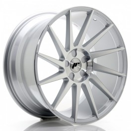 JR Wheels JR22 20x10 ET20-40 5H BLANK Silver Machined Face