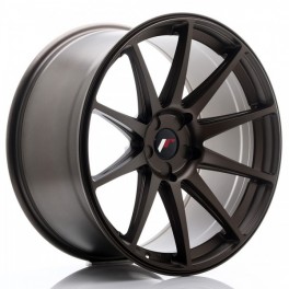 JR Wheels JR11 20x10 ET40 5H Blank Matt Bronze