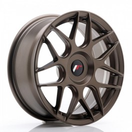 JR Wheels JR18 17x7 ET20-40 Blank Matt Bronze