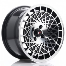 JR Wheels JR14 15x8 ET20 4x100 Black Machined