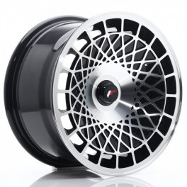 JR Wheels JR14 15x8 ET20-25 Blank Black Machined
