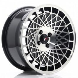 JR Wheels JR14 16x8 ET15 4x100 Black Machined