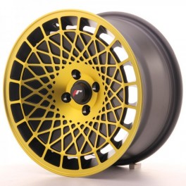 JR Wheels JR14 16x8 ET20 5x100 Black Gold Finish