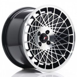 JR Wheels JR14 16x9 ET10 4x100 Black Machined