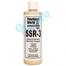 Poorboys SSR 3.0 Heavy Duty Compound 473ml Poorboys SSR 3.0 Heavy Duty Compound 473ml